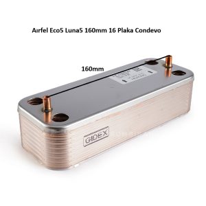Plaka Eşanjör Aırfel Eco5 Luna5 160mm 16 Plaka Condevo