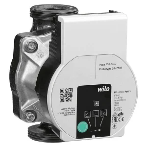 Wilo Para 25/9 Frekans Kontrollü Sirkülasyon Pompası