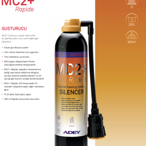 MC2+ Koruyucu Rapide 300ml (Isıtma Sistem Gültü Öneyici + Kreç Tortu Önleyici)