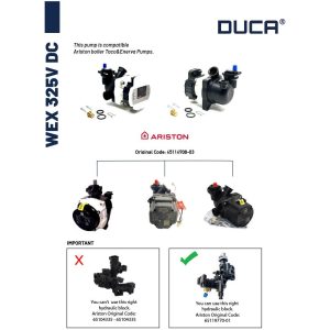 Duca ERP 325V DC Ariston TACO5-44W